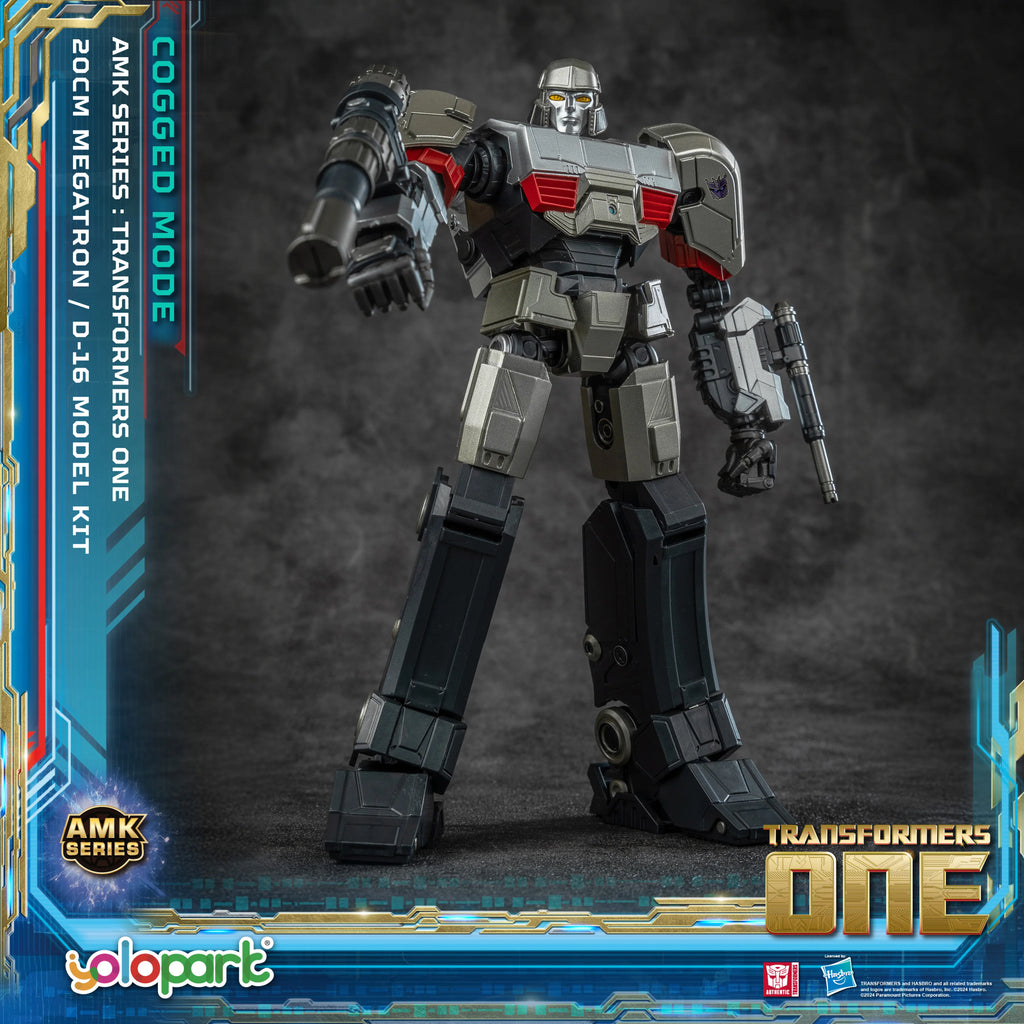 YOLOPARK Transformers One Toy Megatron Cogged Toy Mode,7.87 Inch Highly Articulated No Converting Model Kit