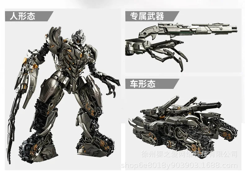 30cm Transformation Megatron Optimus Prime Bumblebee Deformation Movie G1 Anime Figure Action Figure Alloy Robot Mode Toys Gifts
