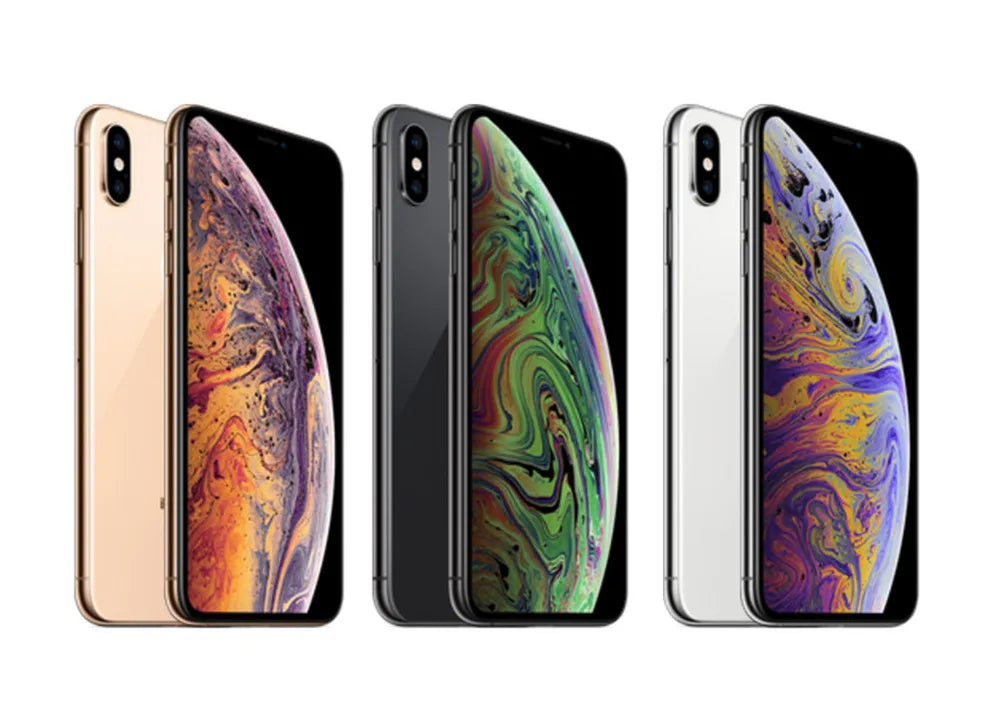 Apple iPhone XS Max 64GB/256GB ROM 1 SIM+1 eSIM 6.5" Super Retina OLED Genuine Cell Phone Replaced New Battery