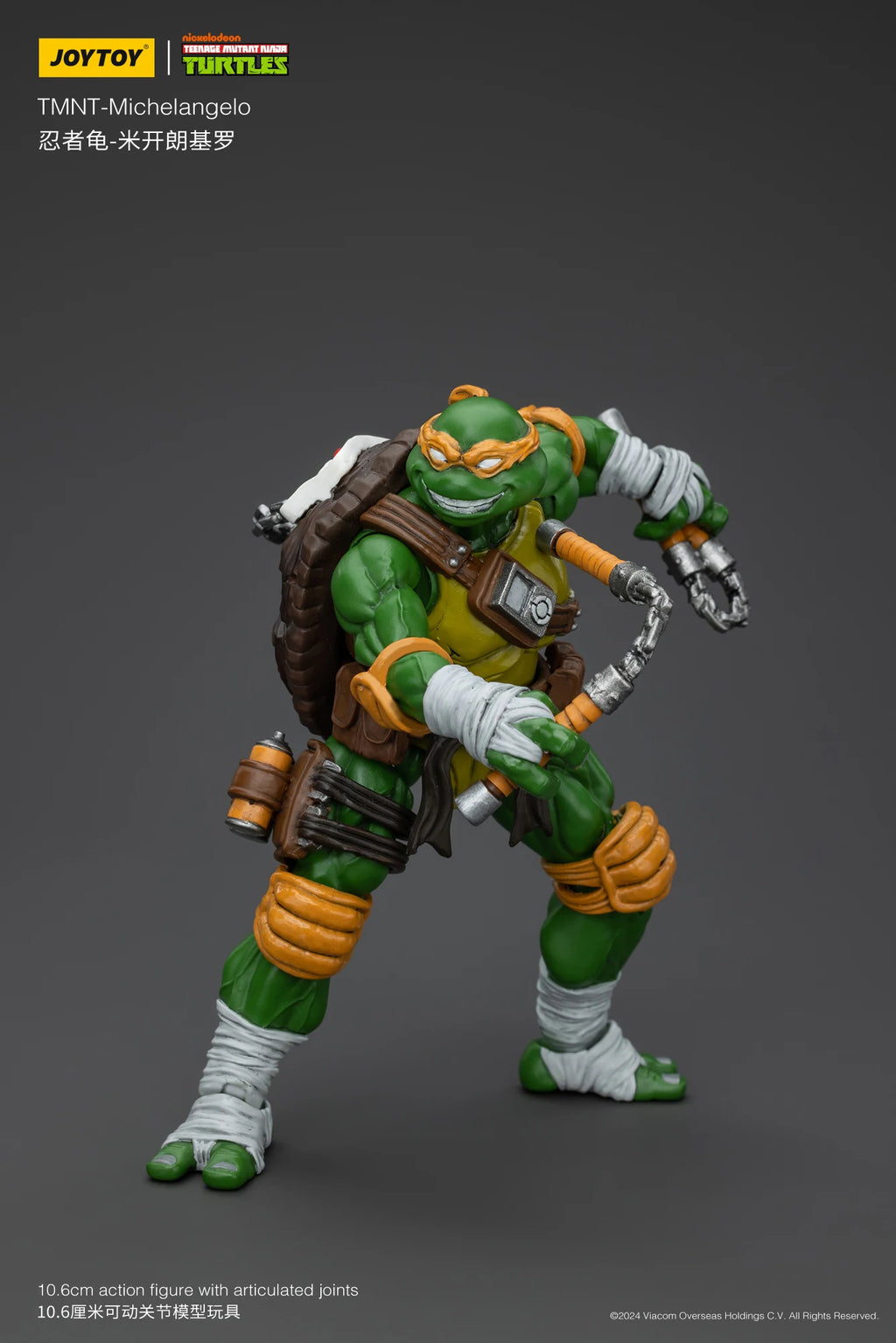 JOYTOY 1/18 Action Figure TMNT Ninja Turtles Michelangelo Donatello Leonardo Raphael Anime figures Toys Model