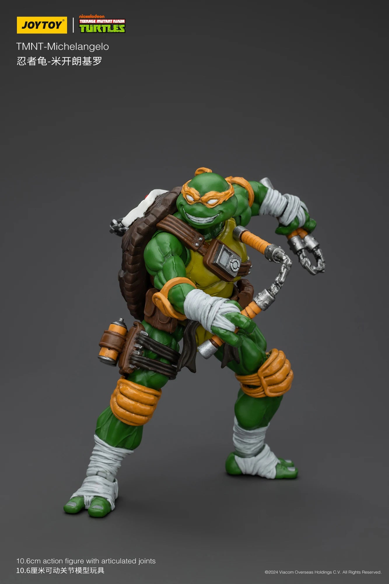 JOYTOY 1/18 Action Figure TMNT Ninja Turtles Michelangelo Donatello Leonardo Raphael Anime figures Toys Model