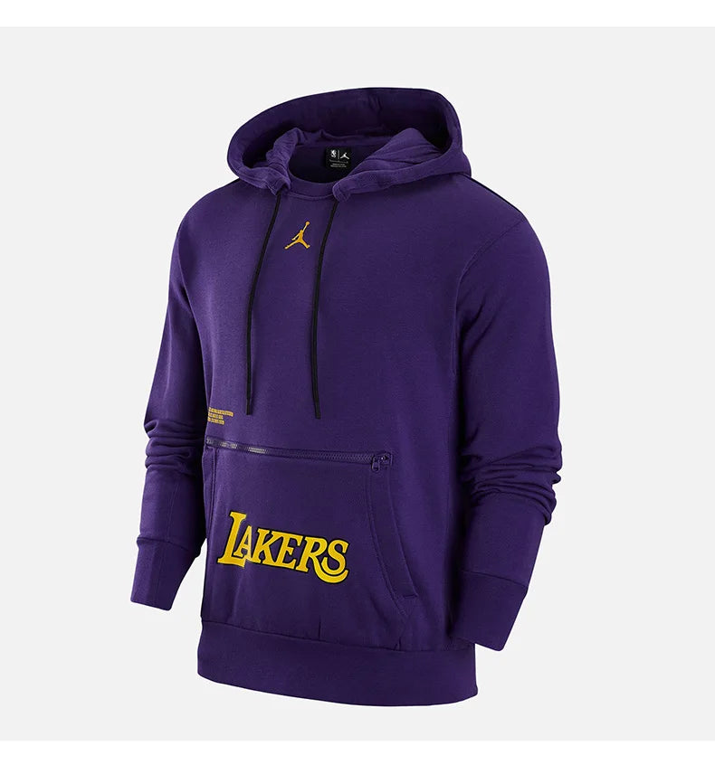 Nike Authentic Air Jordan Men's Fleece NBN Basketball Training Sport Sweatshirt DR2422-504