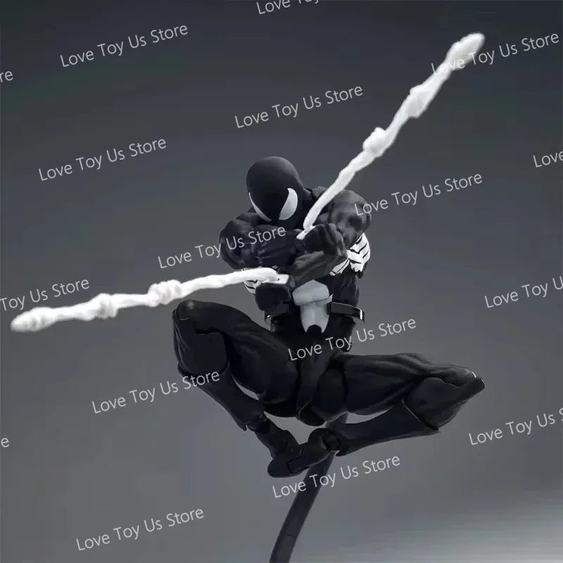 Mess Toys Spider-Man Symbiote Suit & Scarlet Spider Anime Action Figures - Collectible Gift Set