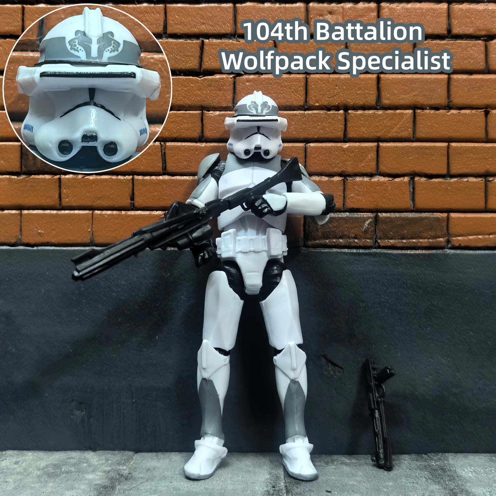 Star Wars 3.75 Inch Trooper 1/18 501st Legion Action Figure Hardcase REX Anakin Dogma Tup Toys Model Loose