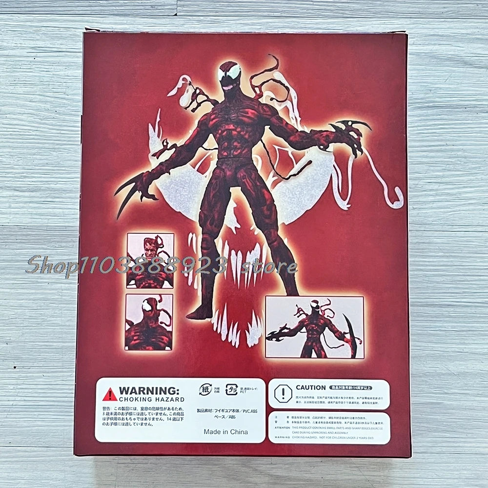 SHF VENOM CARNAGE Figure Movie LET THERE BE Venom CARNAGE Figure Models Anime Toys Birthday Gifts