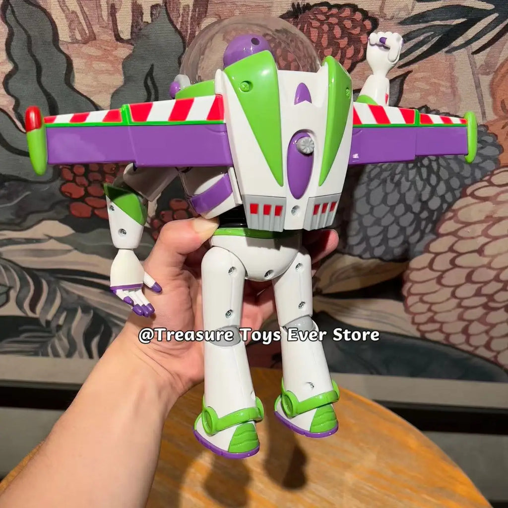 25CM Disney Pixar Toy Story 4 Talking Spanish Buzz Lightyear Woody Jessie Interactive Action Figure Toys Christmas Gift