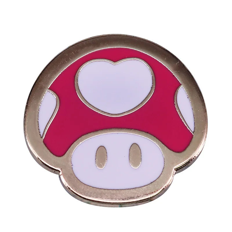 Anime Super Mario Enamel Pin Lapel Pins for Backpacks Brooches Badges Fashion Brooch for Clothes Jewelry Gifts Friends