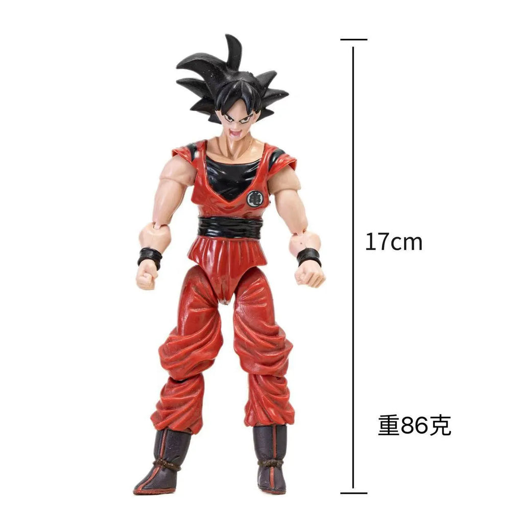 Anime Dragon Ball Z Action Figures Set-Son Goku Son Gohan Vegeta Frieza-Collectible Assembly Model Toys Boys Festival Gifts