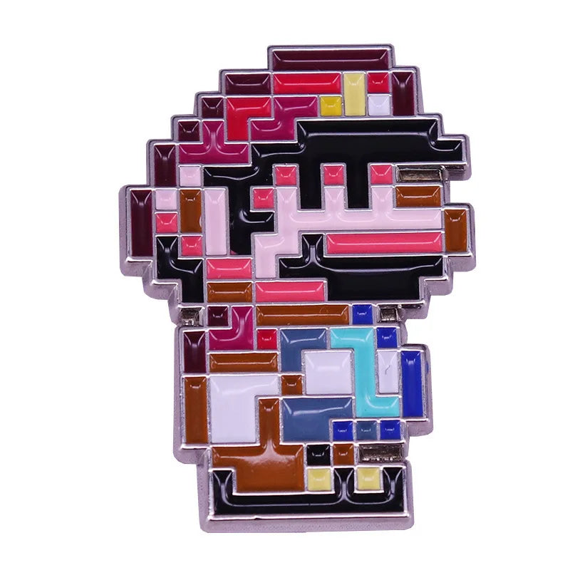 Anime Super Mario Enamel Pin Lapel Pins for Backpacks Brooches Badges Fashion Brooch for Clothes Jewelry Gifts Friends