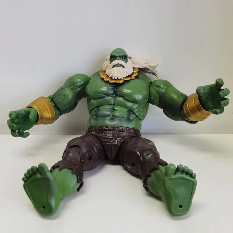 Hulk Figure Bruce Banner Action Figuras Movie The Avengers Maestro Figurine Model Ornament 20cm GK Statue Toys Gift for Kids