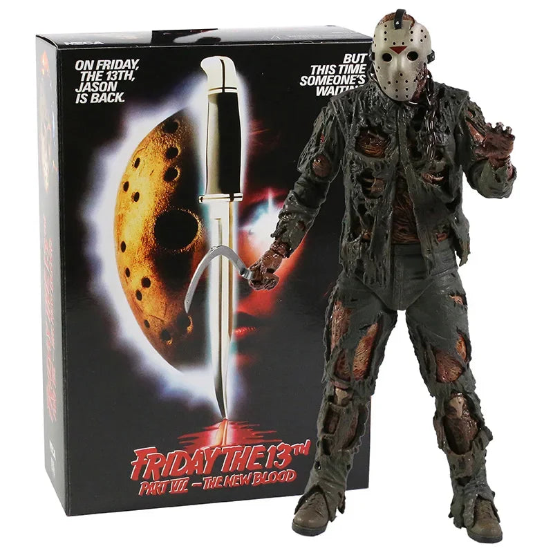 NECA Movie Jason 7" Action Figure Doll Toys Model Garage Kit Gift