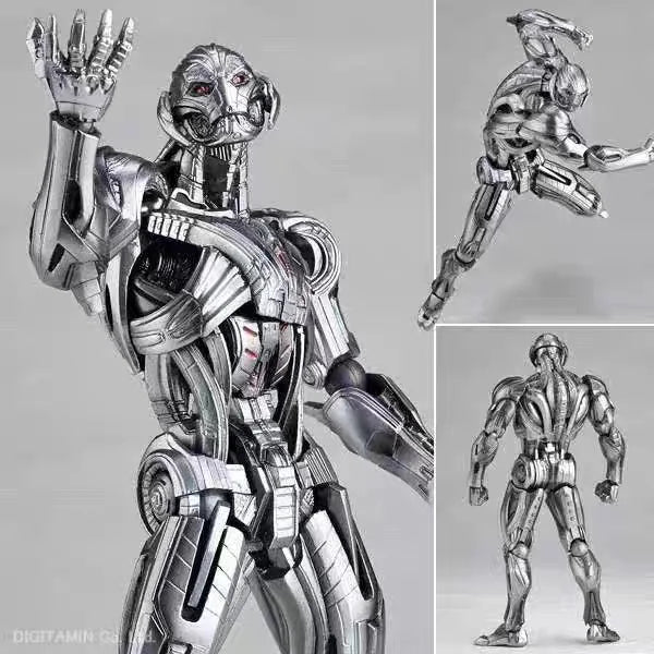 AC Factory Ultron Action Figure Kaiyodo Amazing Yamaguchi Avengers Anime Collection Ko Model Gift Toys
