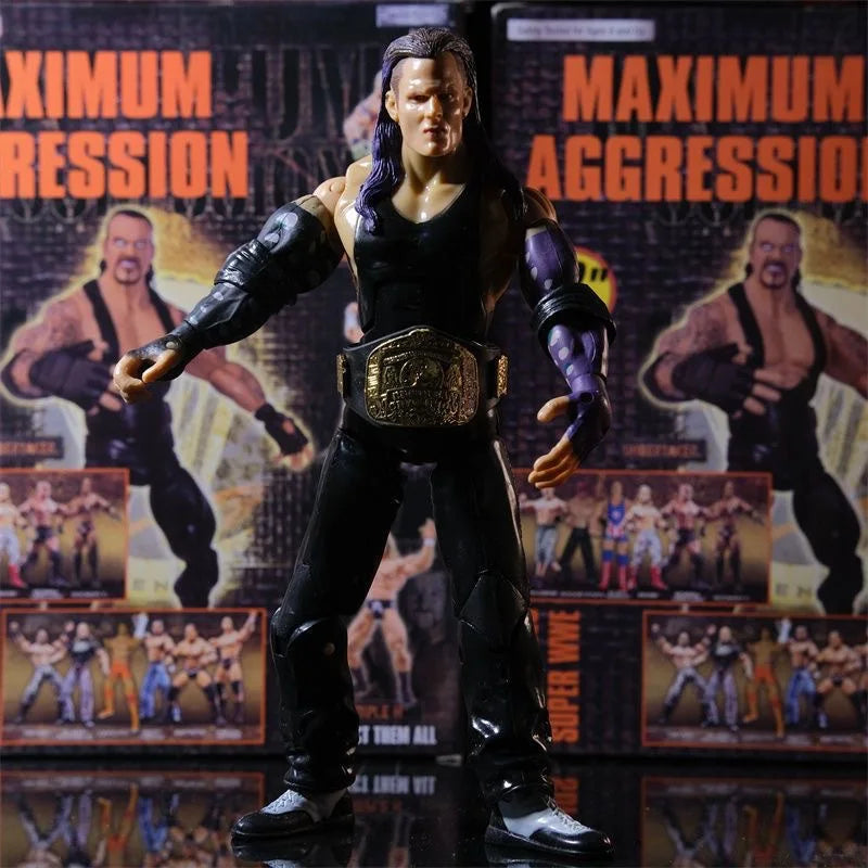 In-Stock Wrestlemania Wrestler Wwe John Cena The Undertaker Figures Toy Rey Mysterio Action Figures Pvc Statue Model Boys Gifts