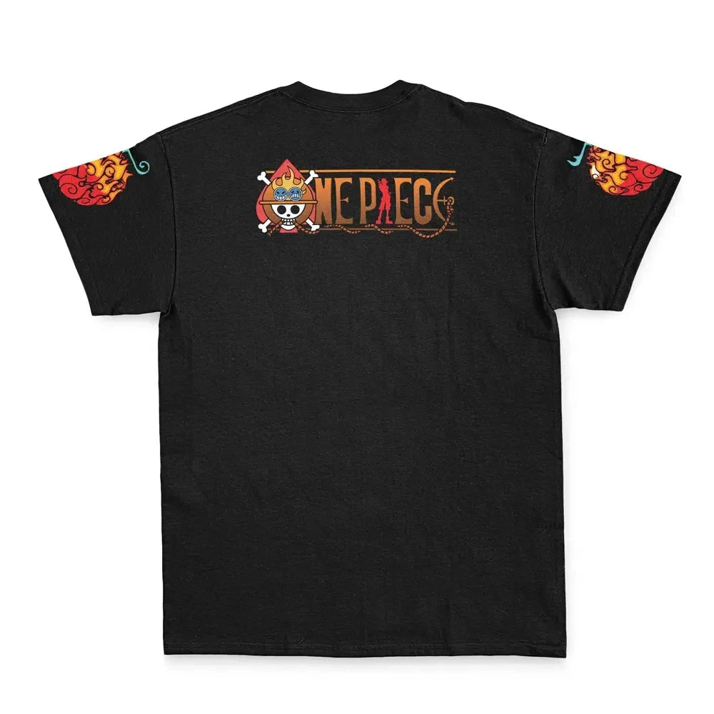 One Piece Men's and Women's T-shirt Vinsmoke Sanji Anime Tee Summer Spring New Boy's Short Sleeves Pullover Parent-child Outfits