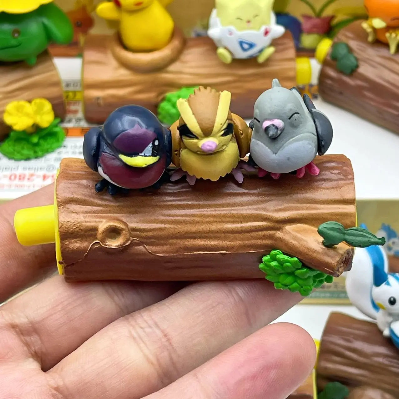 2025 Hot Toys Rement Pokemon Friendship Wood Pikachu Fat Ding Surprise Blind Box Desktop Decoration Children'S Birthday Gift Toy