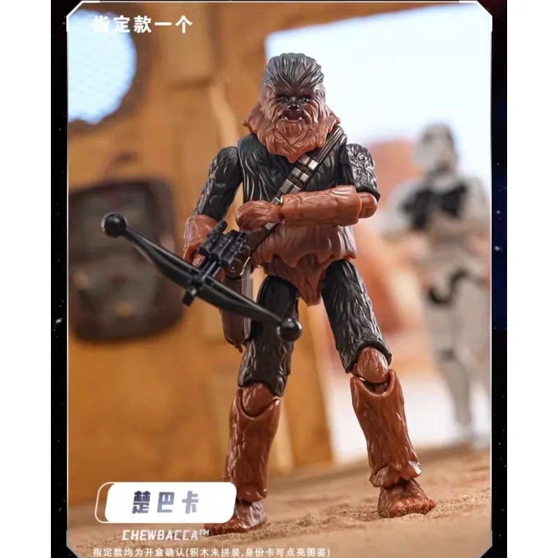 BLOKEES  Star Wars Version 2 DARTH VADER Stormtroopers Boba Fett Building Blocks Assembly Model Ornament Toy Action Figure Gift