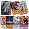 66-148PCS Yugioh Cards with Tin Box Yu Gi Oh Card English Holographic Golden Letter Duel Links Game Card Blue Eyes Exodia