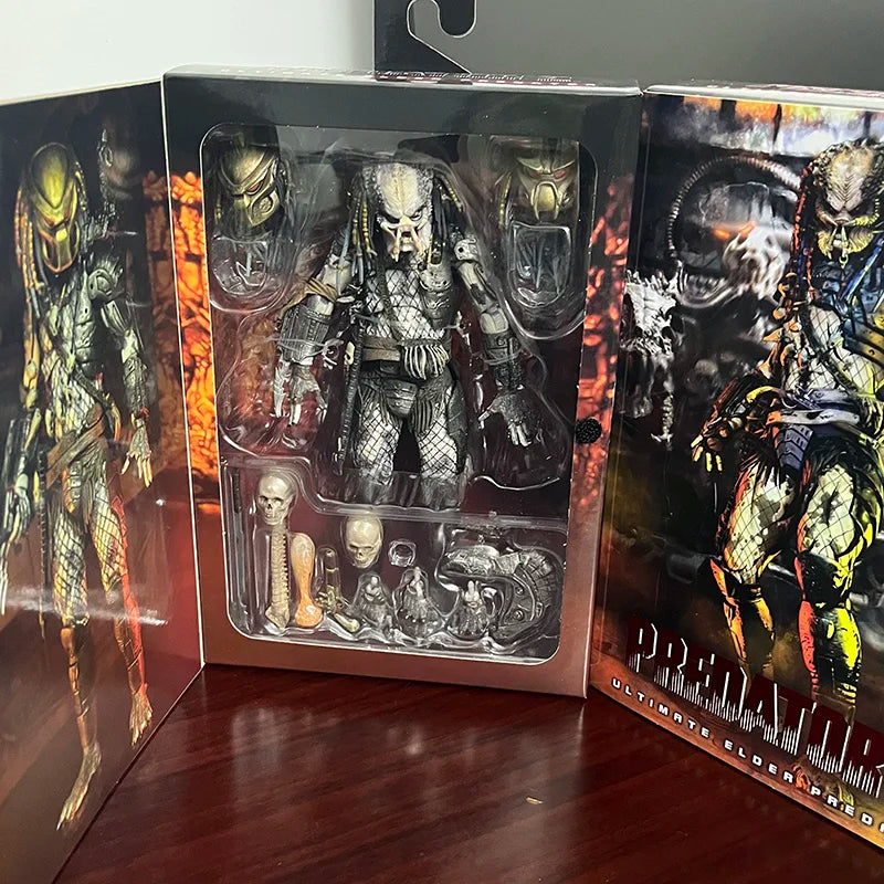 NECA Ultimate Elder Predator Action Figure Model Toys Joint Movable Horror Doll Christmas Present For Children