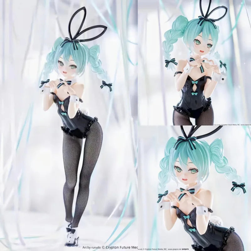 Hatsune Miku Figure Anime Girl Model Desktop Decor Collectible Doll Gift for Fans Future Vocaloid Statue Japanese Kawaii Otaku