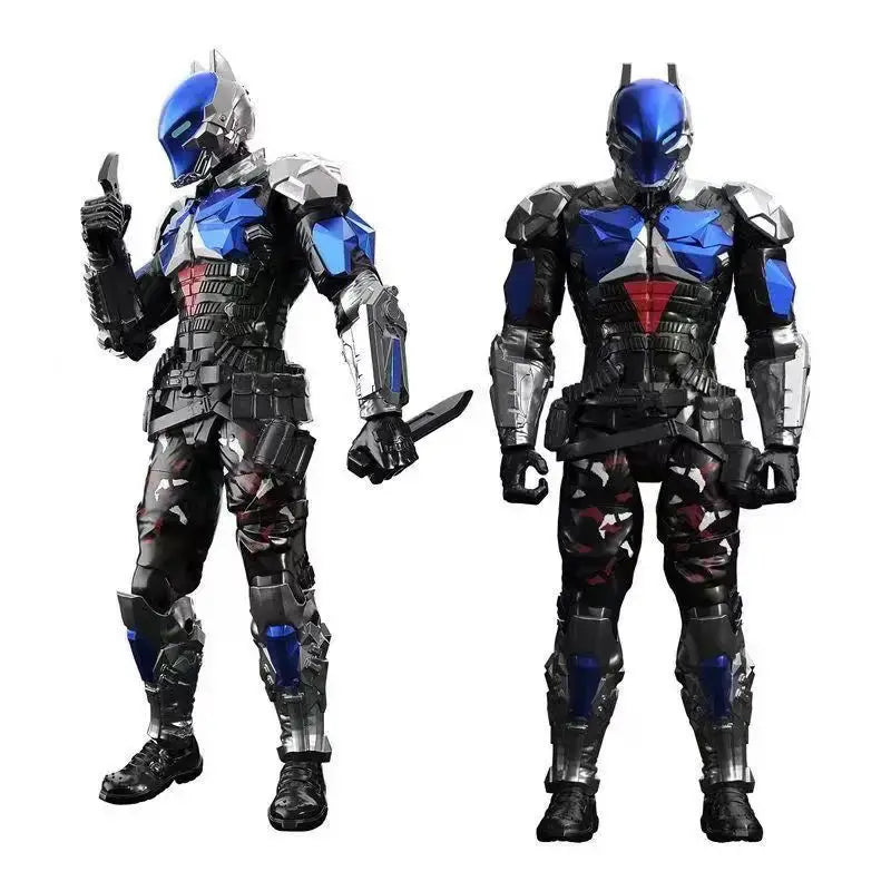 Batman Figure F5 Roundd Culture Batman Series Model Doll Arkham Knight Deathstroke Red Hood Desktop Model Toy Doll Festival Gift