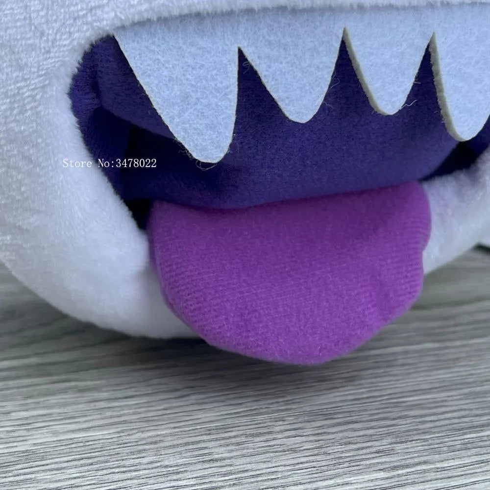 8" Super Mario Bros Plush King Boo Ghost Cool Stuffed Toy Soft Doll Xmas Gift