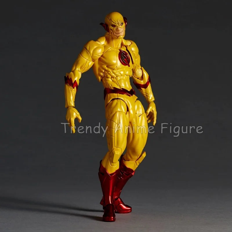 Revoltech Amazing Yamaguchi Flash Action Figure Movable 17cm Flashpoint Model Kaiyodo Flash Figures Toy Collection Holiday Gifts