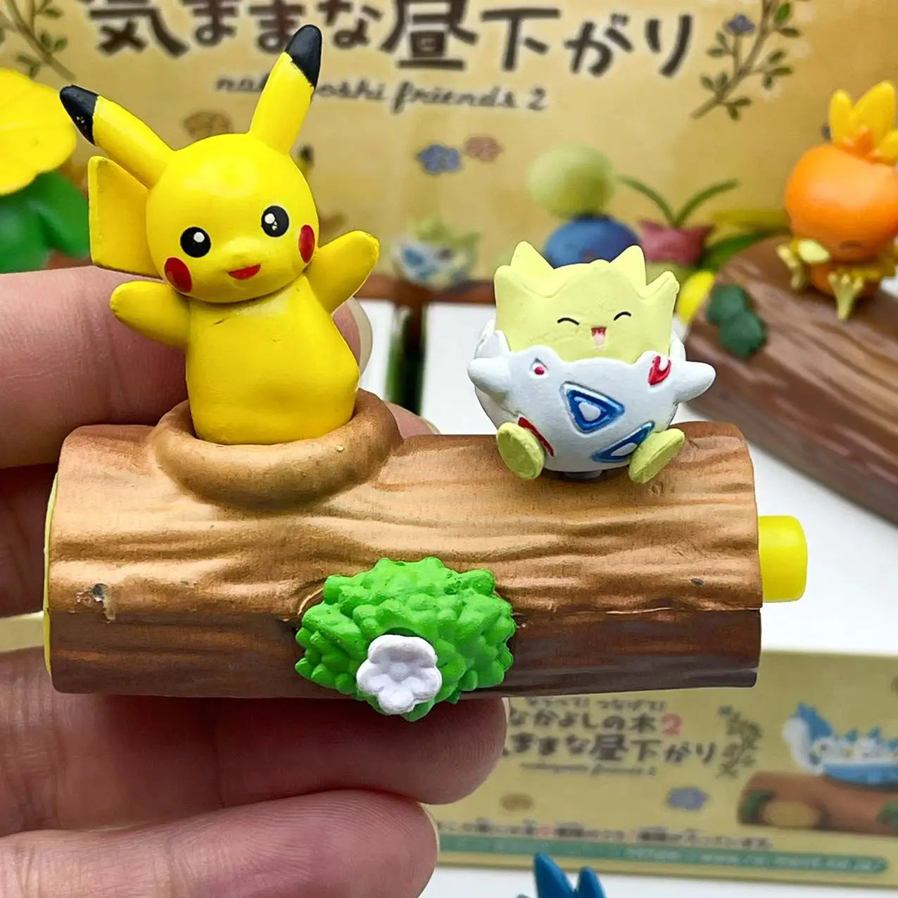 2025 Hot Toys Rement Pokemon Friendship Wood Pikachu Fat Ding Surprise Blind Box Desktop Decoration Children'S Birthday Gift Toy
