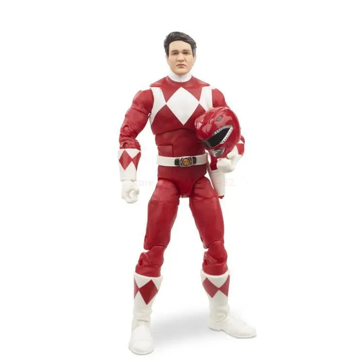 Hot Power Rangers Red Ranger Anime Figure Lightning Collection Dino Fury Action Figures Statue Model Doll Toys Gifts