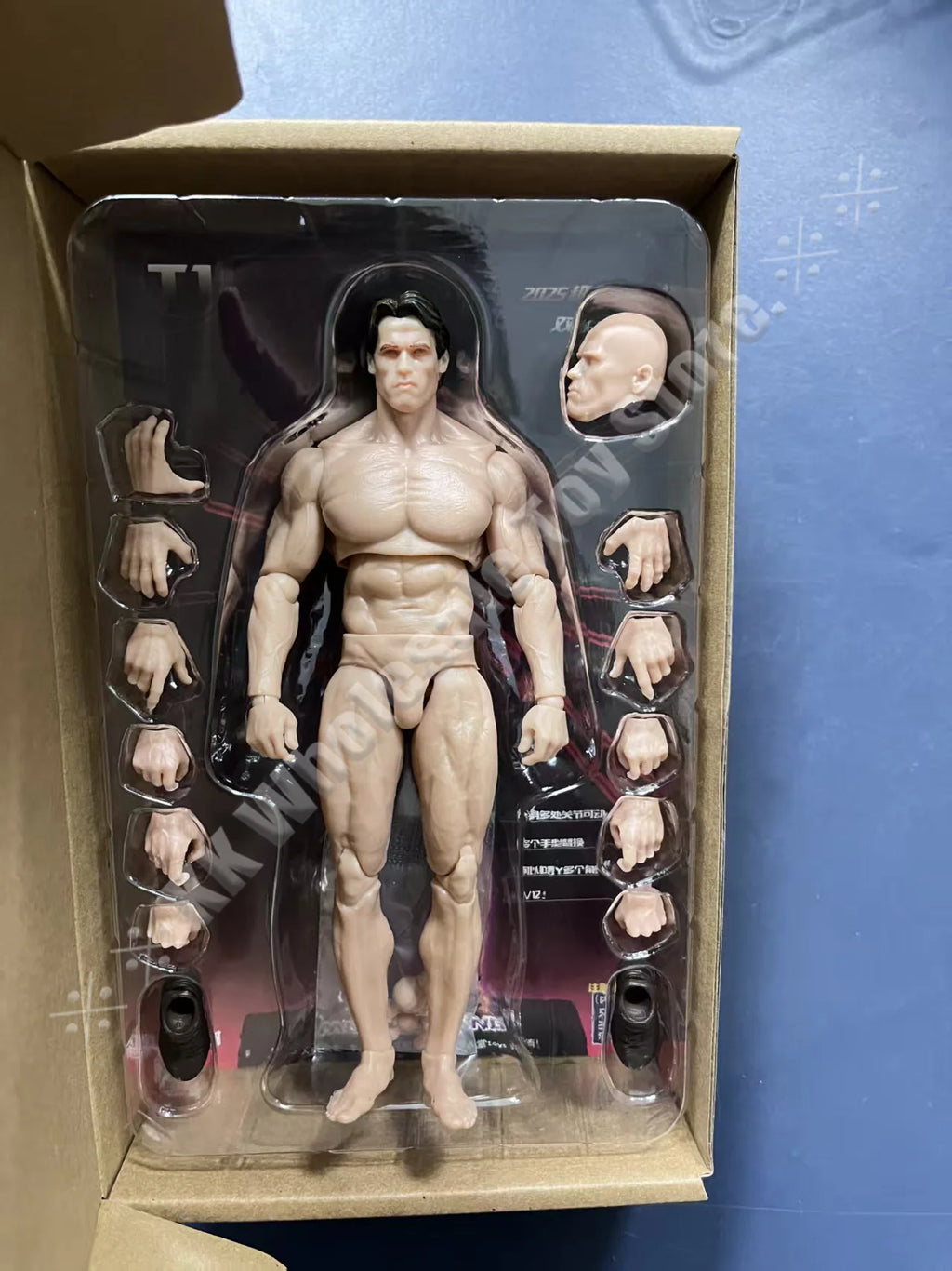 The Terminator T-800 T-850 Devilman 7 Inch Articulated Anime Action Figure Devil Muscle Man Model Collection Customized