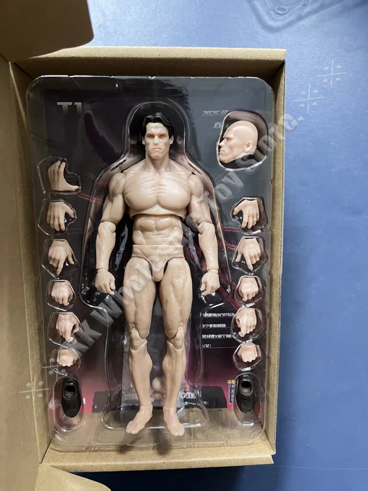 The Terminator T-800 T-850 Devilman 7 Inch Articulated Anime Action Figure Devil Muscle Man Model Collection Customized