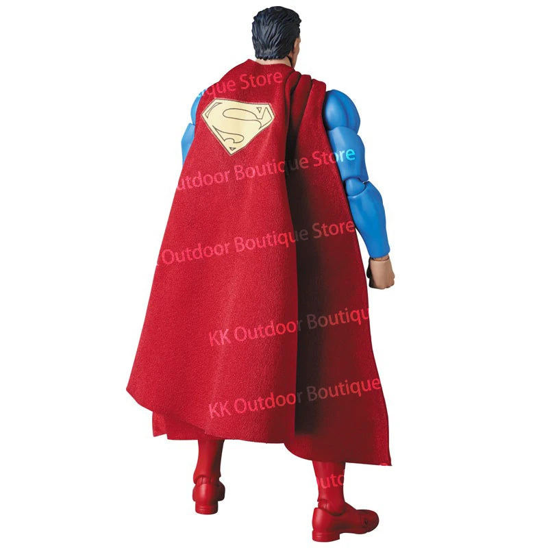 Hot New CT Toys Superman Mafex 117 Batman Hush Version Dc Super Man Anime Action Figure Figurine Statue Model Gifts Kids Toys