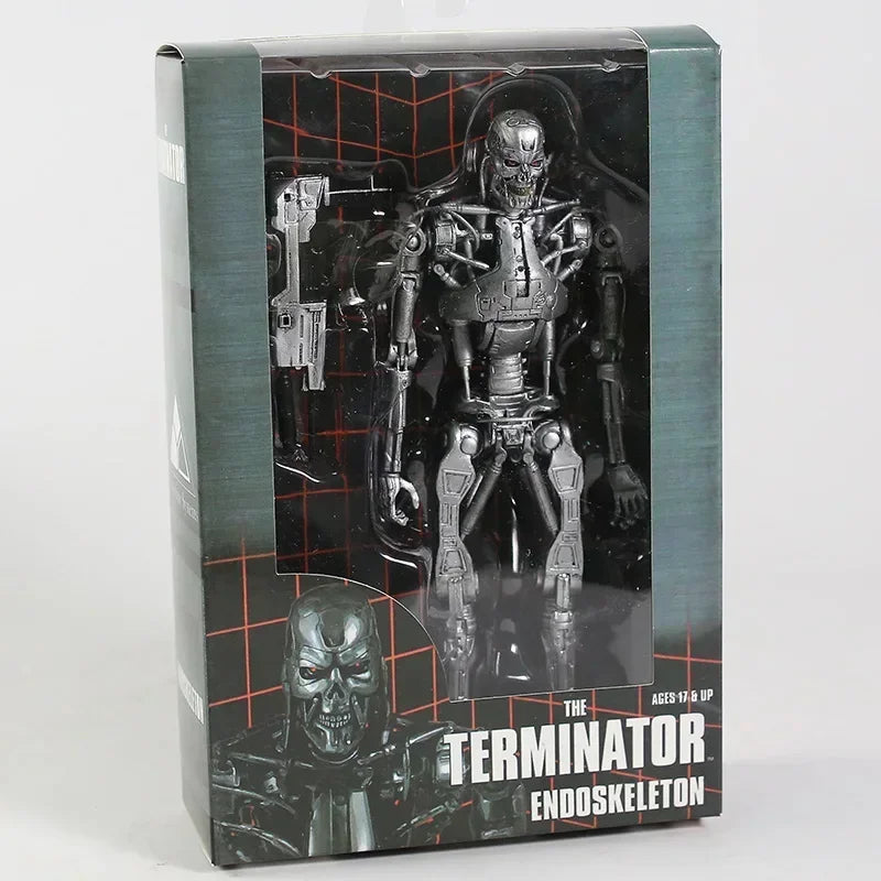 NECA Terminator Genisys T-800 Guardian Endoskeleton Joints Moveable Action Figure Model Toy