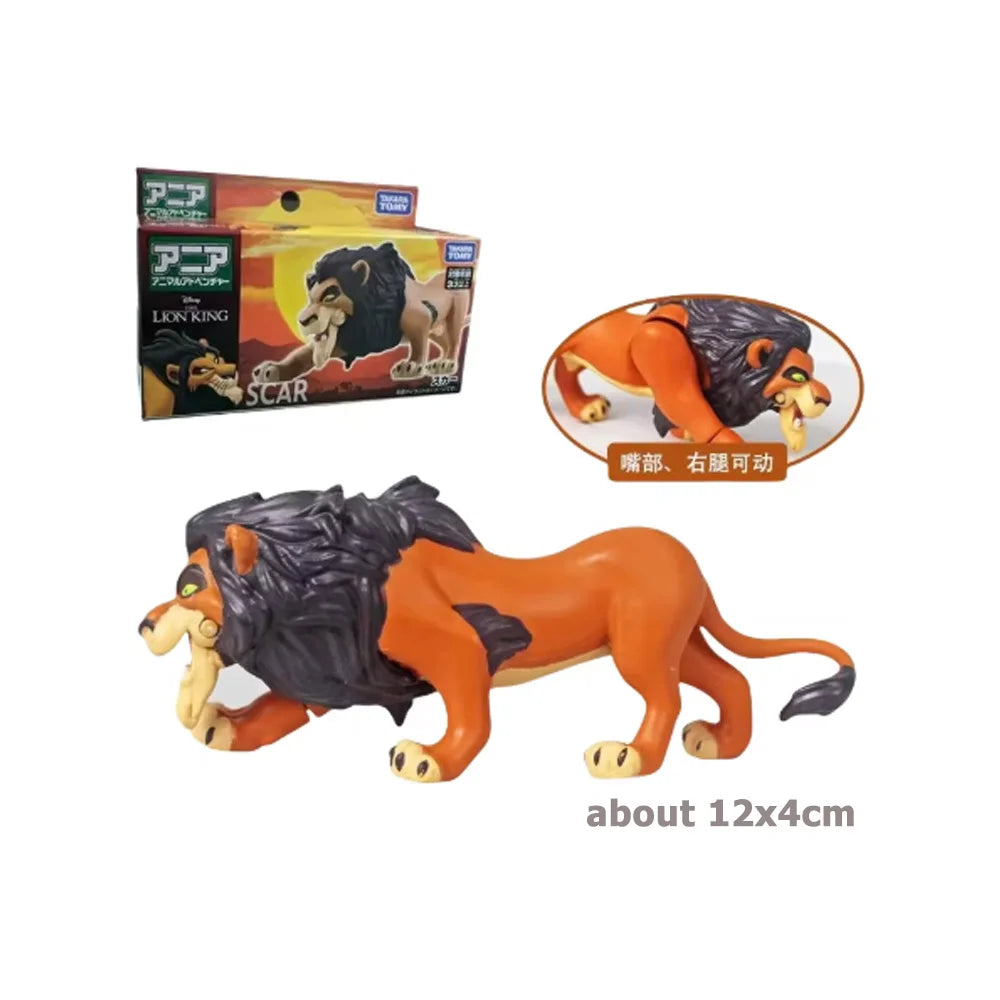 Disney The Lion King Action Figure Toys Simba Mufasa PUMBAA Nala Timon Scar Animal Anime Figures Dolls Toys Gifts for Children