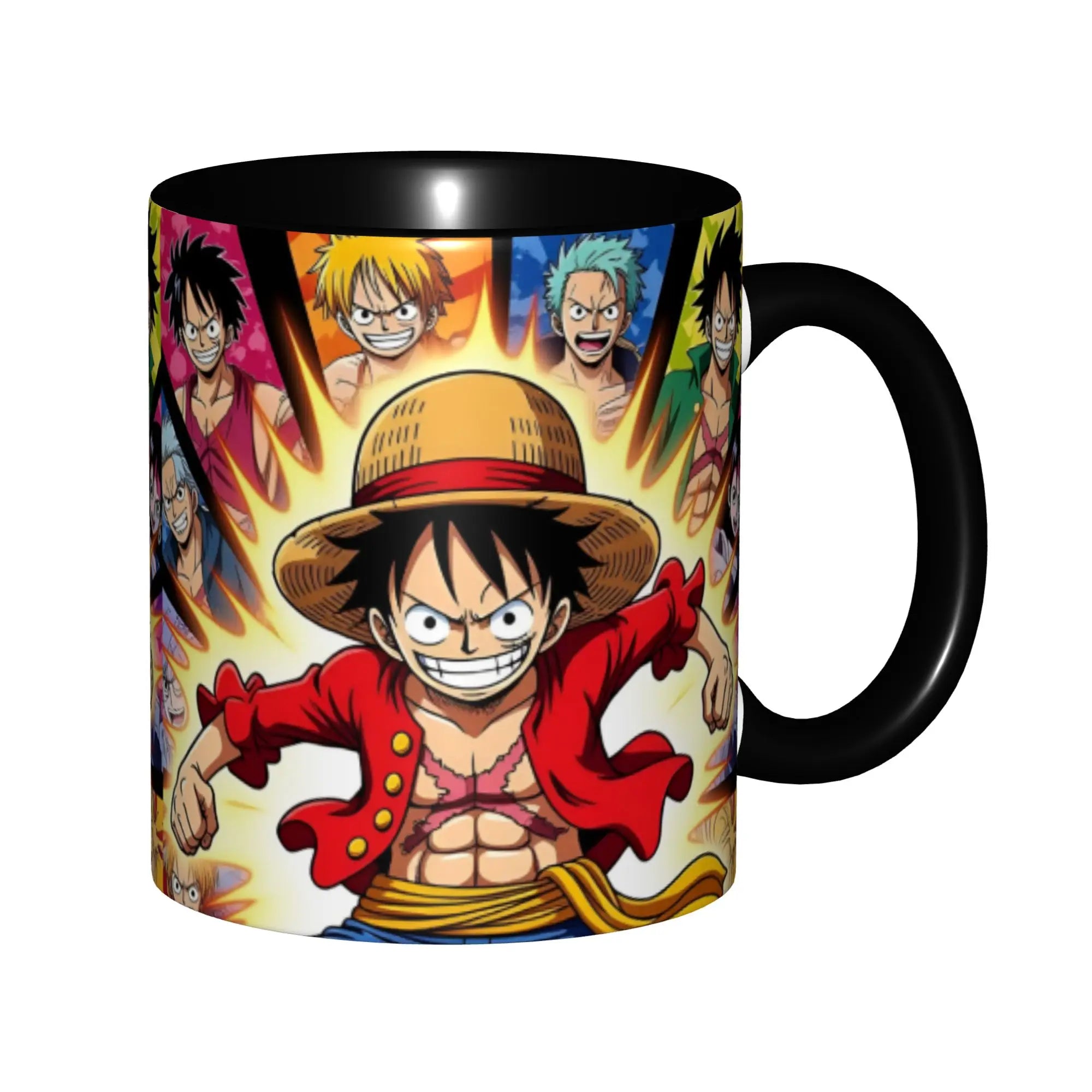 Customized Trafalgar Law One Piece Anime Coffee Mug DIY  Ceramic Tea Milk Cup