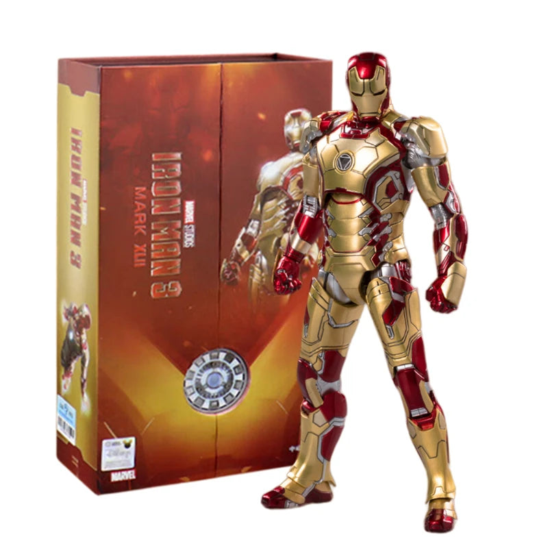 ZD Original Iron Man MK30 Blue Steel 1/10 Iron Patriot MK3 Marvel legends War Machine 10th Anniversary Action Figure Model Gift
