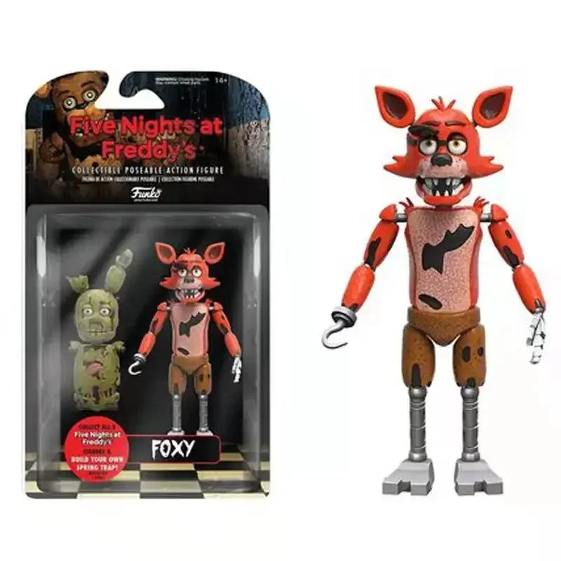 Fnaf Bear Midnight Harem Five Nights Joint Movable Detachable Game Action Figure At Five Nights Security Breach Model Kids Toy
