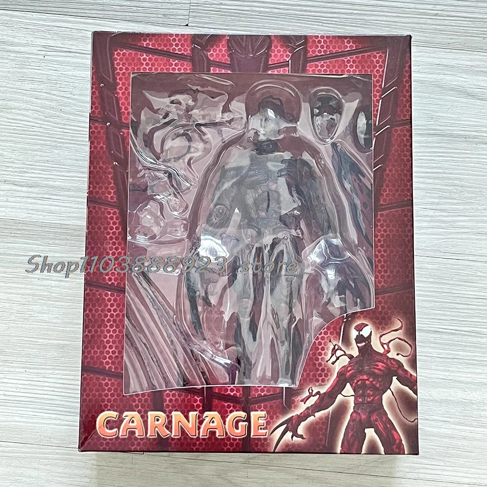 SHF VENOM CARNAGE Figure Movie LET THERE BE Venom CARNAGE Figure Models Anime Toys Birthday Gifts