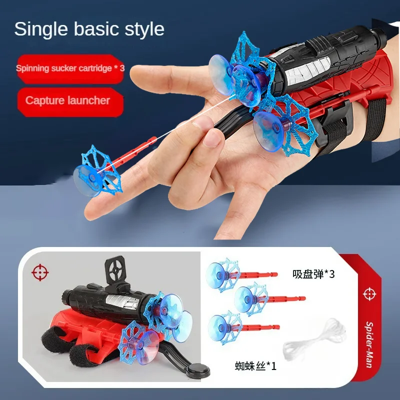 Anime Characters Children Toys Wrist Toy Set Action Figure New for Spiderman Glove Launcher Set Role Play Figures Hobbies