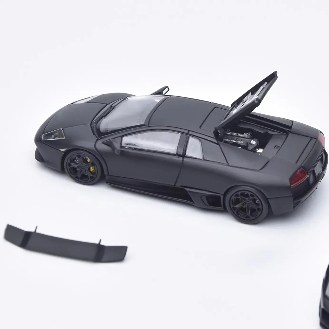 1:64 Phantom Knight Pk Lambo Murcielago Lp640 Batmobile Simulation Alloy Miniature Diecasting Car Model Custom Toy Gift Ornament