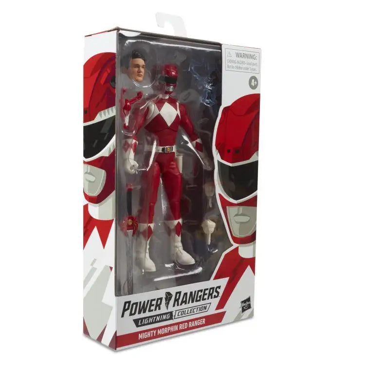 Hot Power Rangers Red Ranger Anime Figure Lightning Collection Dino Fury Action Figures Statue Model Doll Toys Gifts