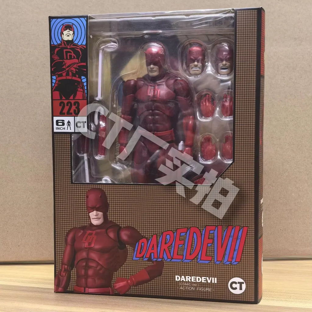Ct Toys Daredevil  Mafex 223 Figure Shf Daredevil Comic Action Figure Pvc Figurine Statue Model Colletion Toy Hoilday Gifts