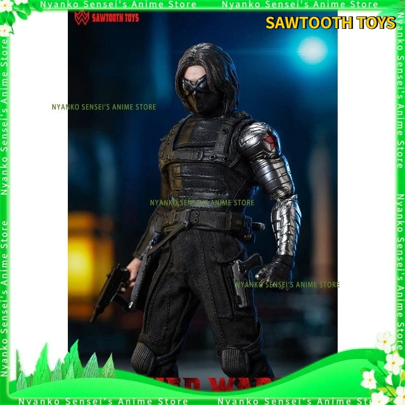 SAWTOOTH TOYS Winter Soldier Modified Warrior - 1/12 Scale Action Figure STM-20253 Anime Model Trendy Toys Desktop Collectibles