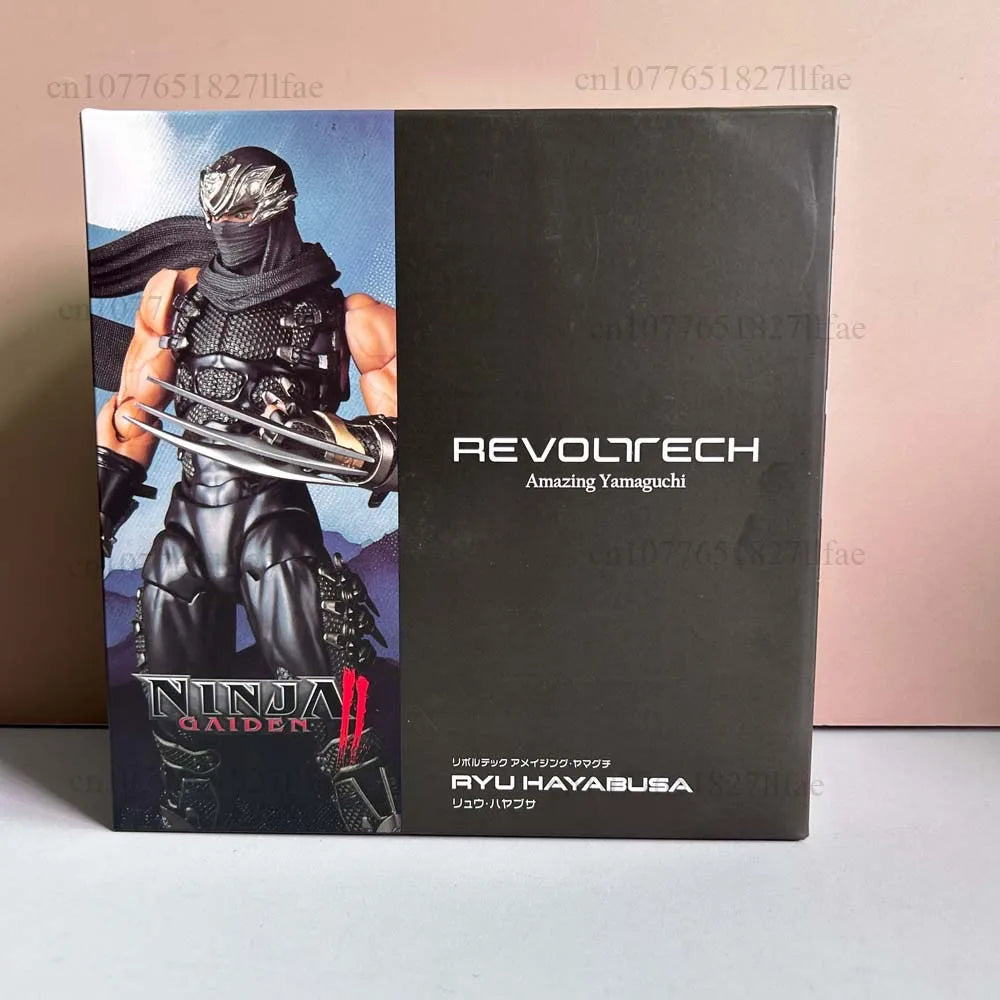 2025 KAIYODO Revoltech 1/12 Amazing Yamaguchi Ryu Hayabusa Ninja Gaiden Action Figure PVC Model Toys Joint Movable Room Decor