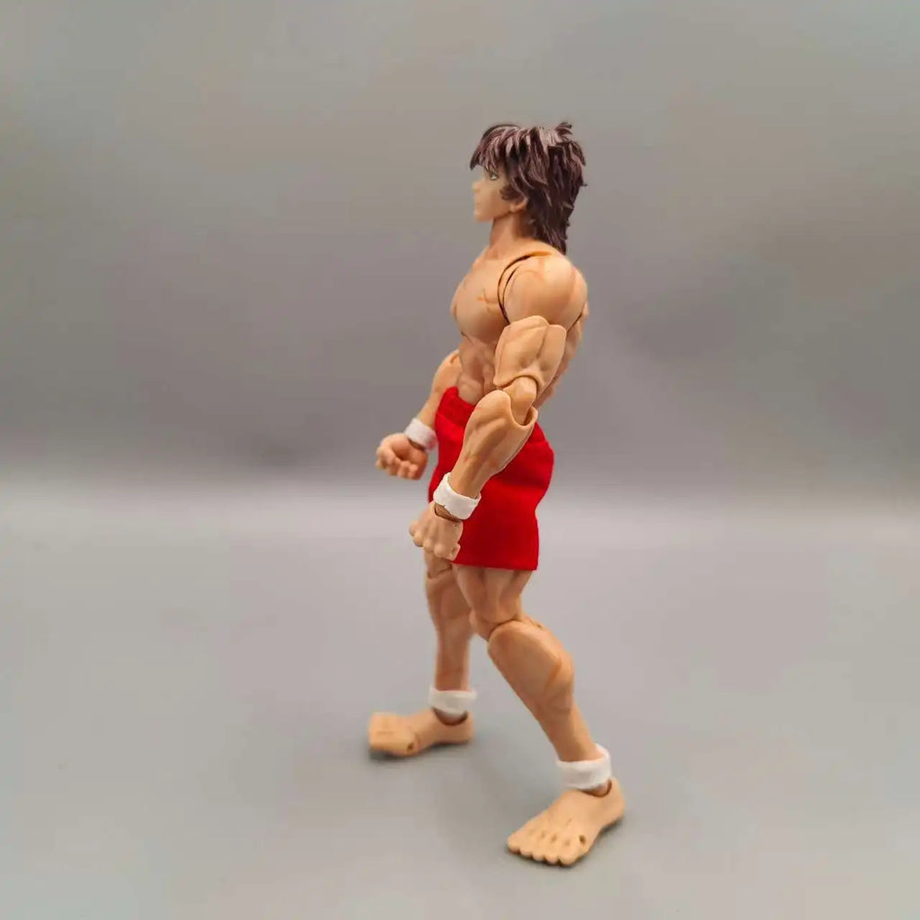 17cm Ko St Storm Toys Baki Hanma Action Figure Fighting Anime BAKl Kibk Son Of Ogre Figurine Collectible Model Dolls Toy Gifts