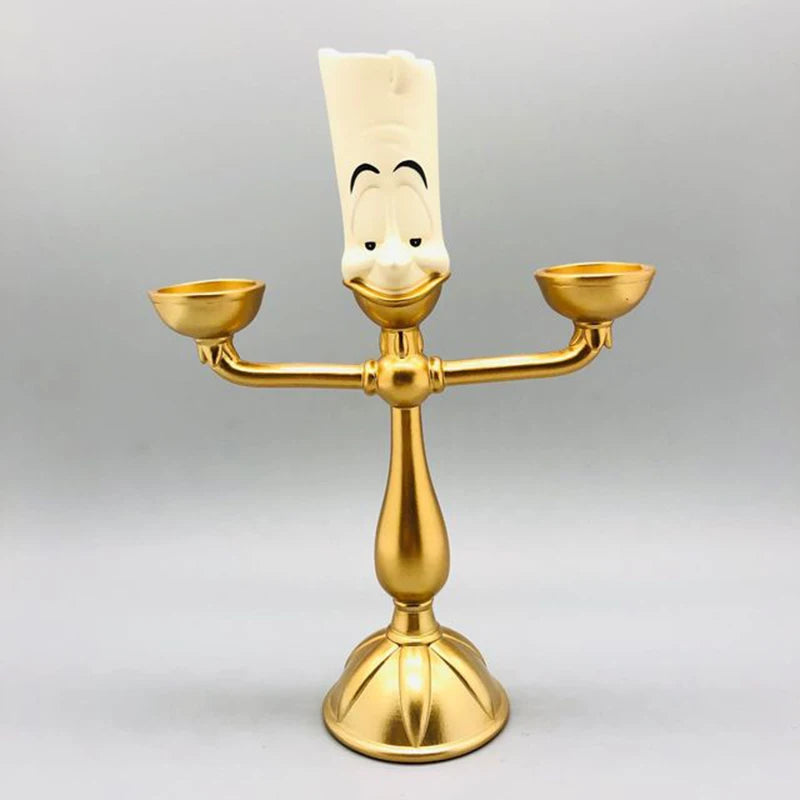 Disney Beauty And The Beast Cogsworth Mr Clock 24cm Action Figure Figurine Collection Decoration Toys Pvc Model Christmas Gifts