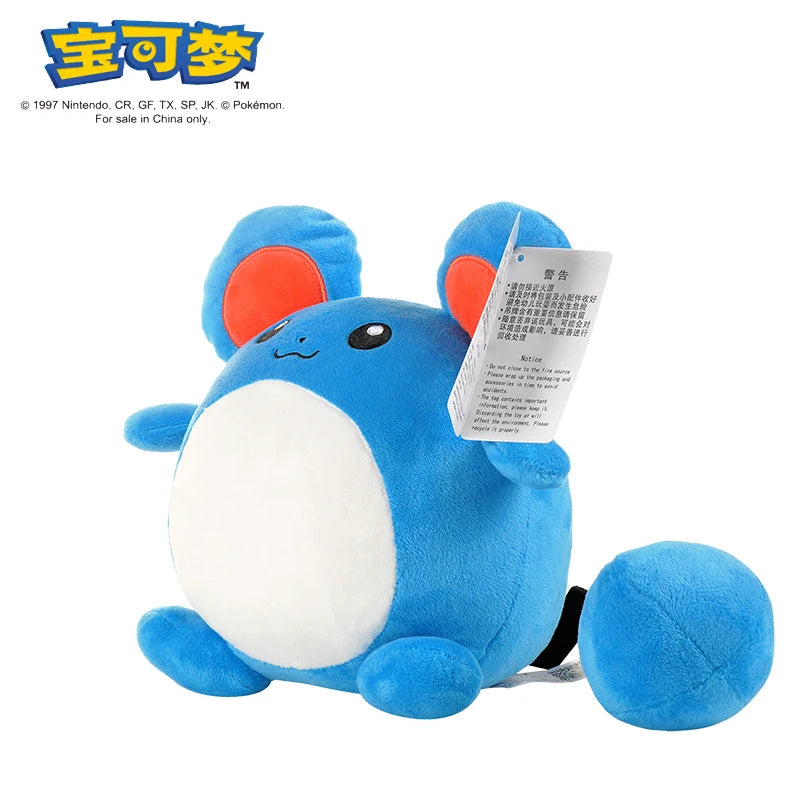 POKEMON Original Plush Toy Gengar Mimikyu Pikachu Charizard Genuine Kawaii Plush Doll Soft Cute Cartoon Piplup Toy for Kids Gift
