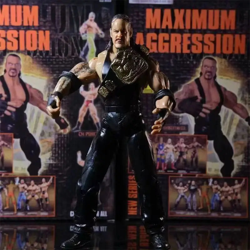 In-Stock Wrestlemania Wrestler Wwe John Cena The Undertaker Figures Toy Rey Mysterio Action Figures Pvc Statue Model Boys Gifts
