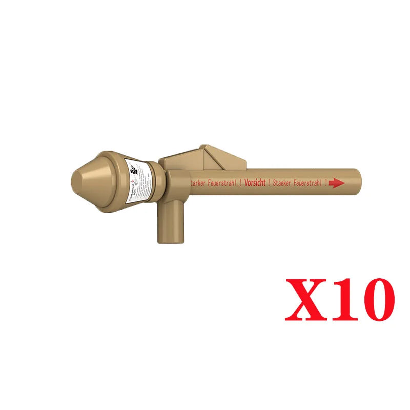 5/10 WW2 Soldier Weapons Building Block Two-color Printing Machine Rifle Submachine Sniper Guns Military Accessories Bricks C238