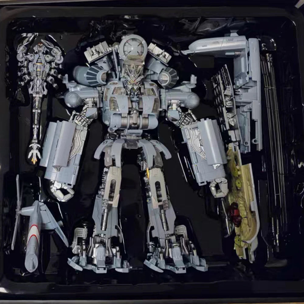 Transformation Toys WJ Blackout SS08 Vertigo Helicopter M05 Hide Shadow Alloy Model Action Figure Deformation Robot Black Apple