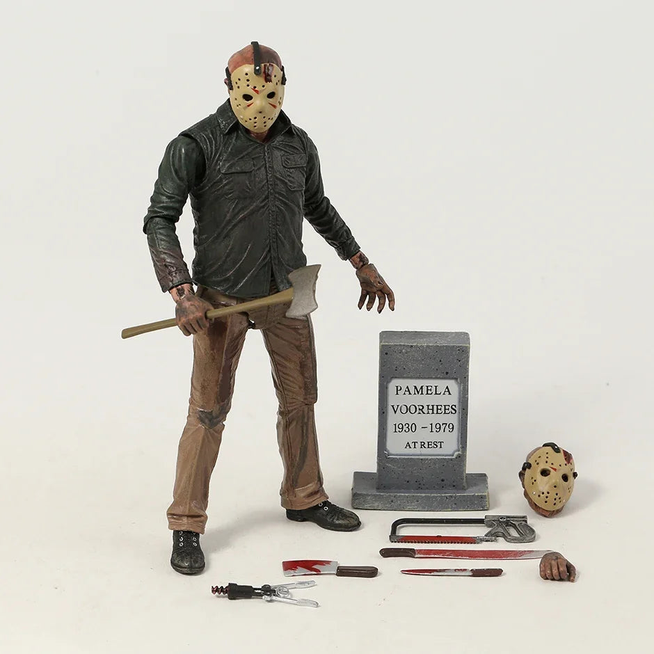 NECA Movie Jason 7" Action Figure Doll Toys Model Garage Kit Gift
